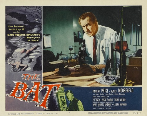 Product picture The Bat - Vincent Price (1959)